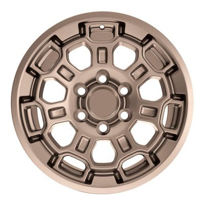 17X8.0 Matte Black Pro Wheels - Fits Toyota TRD Tacoma, 4Runner, FJ Cruiser, Sequoia, Tundra, Lexus LX600/GX550