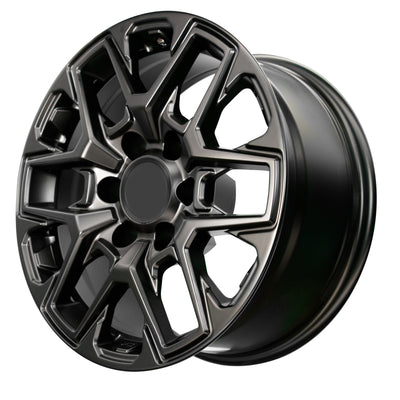 18X9 Matte Black Pro Wheels - Fits Toyota Trd Tacoma, 4Runner, Fj Cruiser, Sequoia, Tundra, Lexus Lx600/Gx550