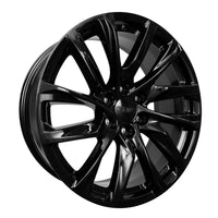 20X9 Gloss Black - Fits Chevrolete Silverado 1500,  Tahoe, Suburban, Avalanche, Express Van 1500 GMC Sierra K1500, Safari, Savanna Van, Yukon, Denali Cadillac Escalade