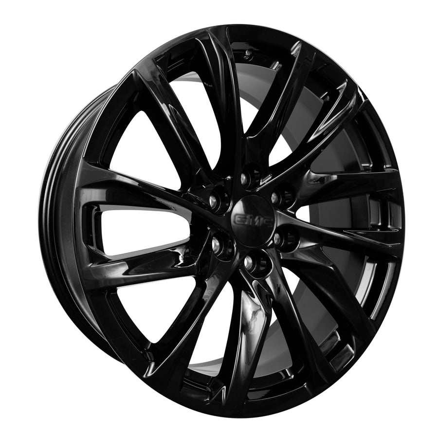 22X9 Gloss Black - Fits Chevrolete Silverado 1500,  Tahoe, Suburban, Avalanche, Express Van 1500 GMC Sierra K1500, Safari, Savanna Van, Yukon, Denali Cadillac Escalade