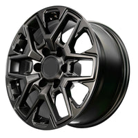 17X8.0 Matt Black Pro Wheels - Fits Toyota TRD Tacoma, 4Runner, FJ Cruiser, Sequoia, Tundra, Lexus GX460/GX470