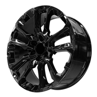 22X9 Gloss Black - Fits Chevrolete Silverado 1500,  Tahoe, Suburban, Avalanche, Express Van 1500 GMC Sierra K1500, Safari, Savanna Van, Yukon, Denali Cadillac Escalade