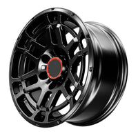 17X9.0 Matt Black Pro Wheels - Fits Toyota TRD Tacoma, 4Runner, FJ Cruiser, Sequoia, Tundra, Lexus GX460/GX470