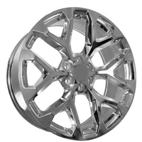 26x10 Chrome - Fits Chevrolete Silverado 1500,  Tahoe, Suburban, Avalanche, Express Van 1500 GMC Sierra K1500, Safari, Savanna Van, Yukon, Denali Cadillac Escalade