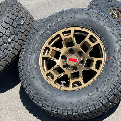 17" Wheels 265/70R17 Falken AT4W Tires Tacoma 4Runner Tundra Sequoia TRD Rim Pro
