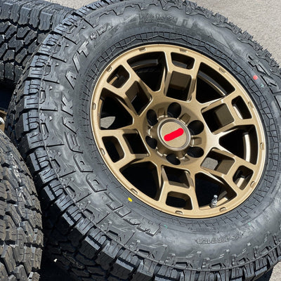 17" Wheels 285/70R17 Falken AT4W Tires Tacoma 4Runner Tundra Sequoia TRD Rim Pro