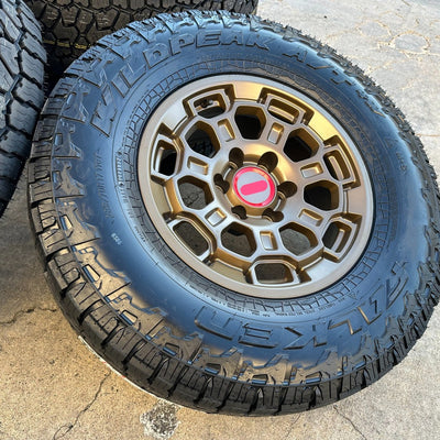 17" Wheels 285/70R17 Falken AT4W Tires Tacoma 4Runner Tundra Sequoia TRD Rim Pro