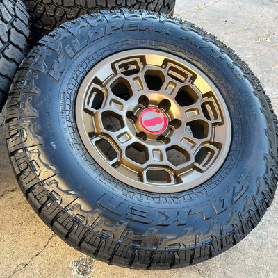 17" Wheels 285/70R17 Falken AT4W Tires Tacoma 4Runner Tundra Sequoia TRD Rim Pro
