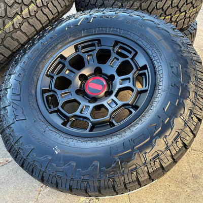 17" Wheels 285/70R17 Falken AT4W Tires Tacoma 4Runner Tundra Sequoia TRD Rim Pro