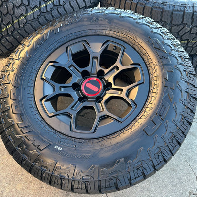 17" Wheels 285/70R17 Falken AT4W Tires Tacoma 4Runner Tundra Sequoia TRD Rim Pro