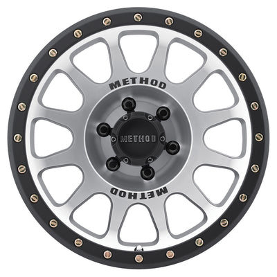 Method Race Wheels MR305 NV (16"-18") - Machined - Matte Black Lip