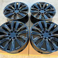 22X9.0 Gloss Black - Fits Chevrolete Silverado 1500,  Tahoe, Suburban, Avalanche, Express Van 1500 GMC Sierra K1500, Safari, Savanna Van, Yukon, Denali Cadillac Escalade