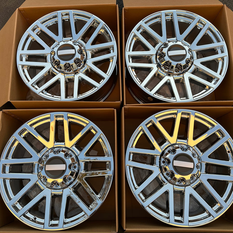22x9 Chrome - Fits Ford F250 f350 Excursion