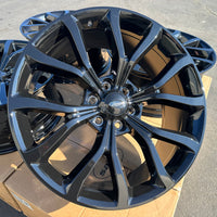 22x9.5 Gloss Black - Fits Ford F150 Raptor Expedition Lincoln Navigator