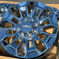 22X8.5 Chrome Wheels - Fits Chevrolet Rims 2500 3500  Silverado HD