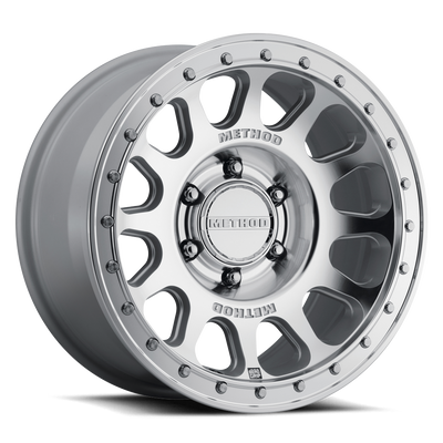 Method Race Wheels MR709 HD Bead Grip - Machined - Clear Coat