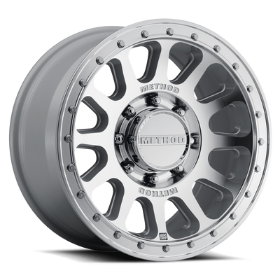 Method Race Wheels MR709 HD Bead Grip - Machined - Clear Coat