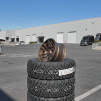 17X8.0 Matte Black Pro Wheels - Fits Toyota TRD Tacoma, 4Runner, FJ Cruiser, Sequoia, Tundra, Lexus GX460/GX470